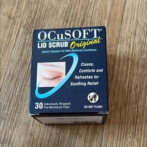 Lid Scrub Original Eyelid Cleanser - Black and White